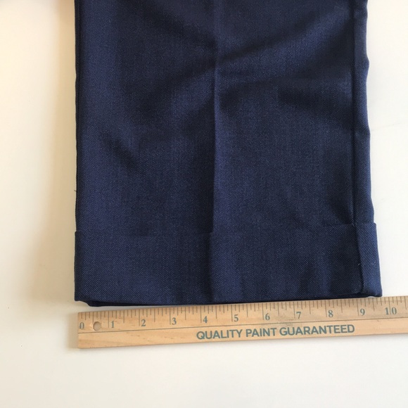 George Me by Mark Eisen crop Capri Navy color pant - Picture 8 of 10